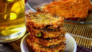 низкоуглеводные рецепты - кето чипсы из льняной муки