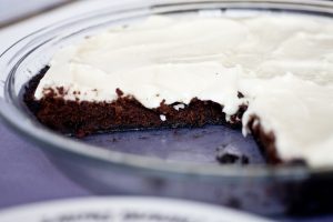 шоколадный кето торт со сливочным кремом